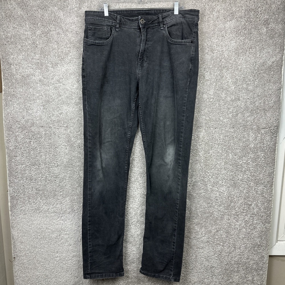 The Perfect Jean NYC Men's Size 35X36 Athletic Fit Gray Jeans Stretch
